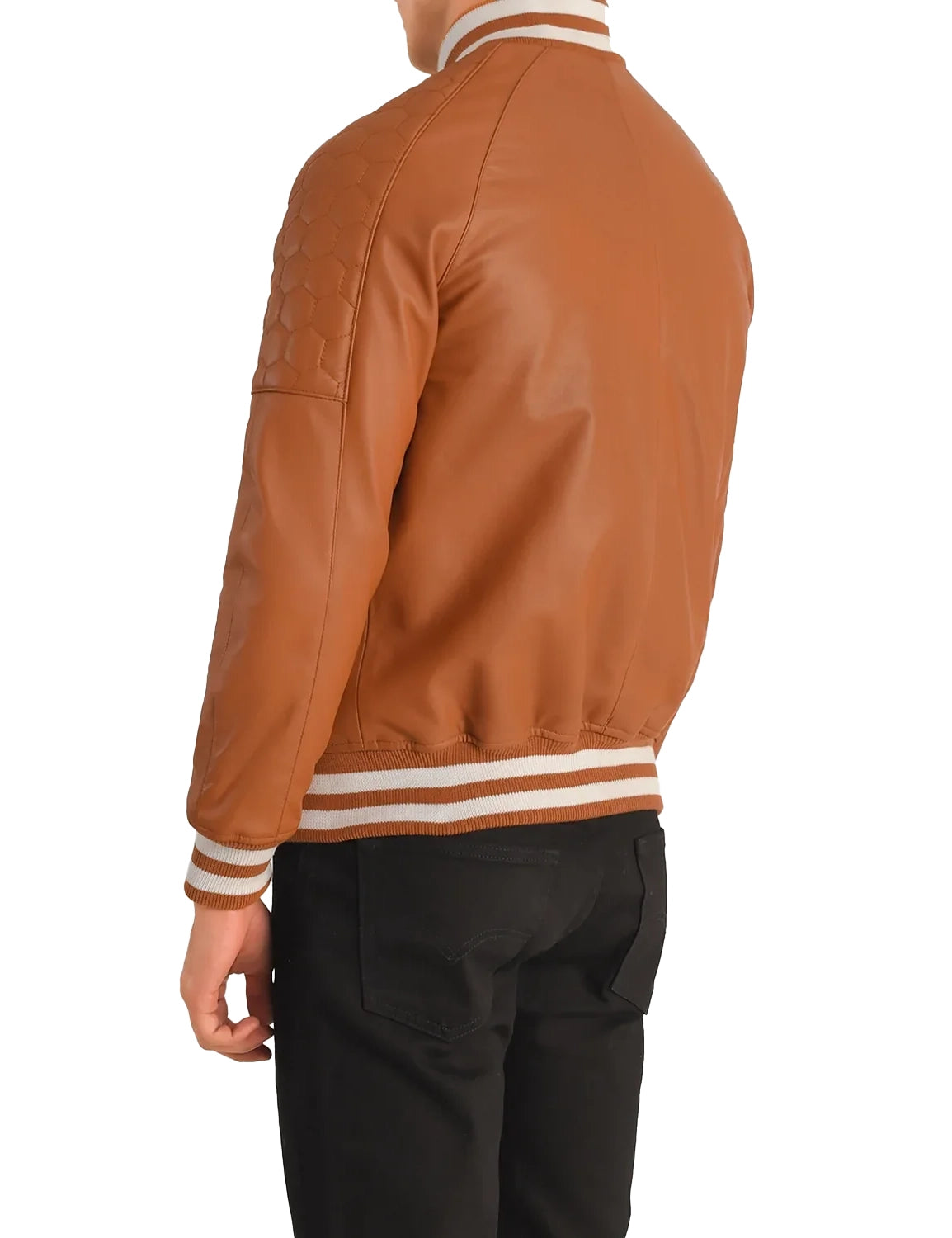 Man’s Varsity Baseball Jacket Cotton Blend Letterman Jackets