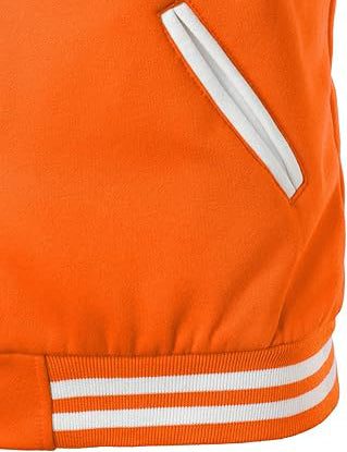 Man’s Varsity Baseball Jacket Cotton Blend Letterman Jackets
