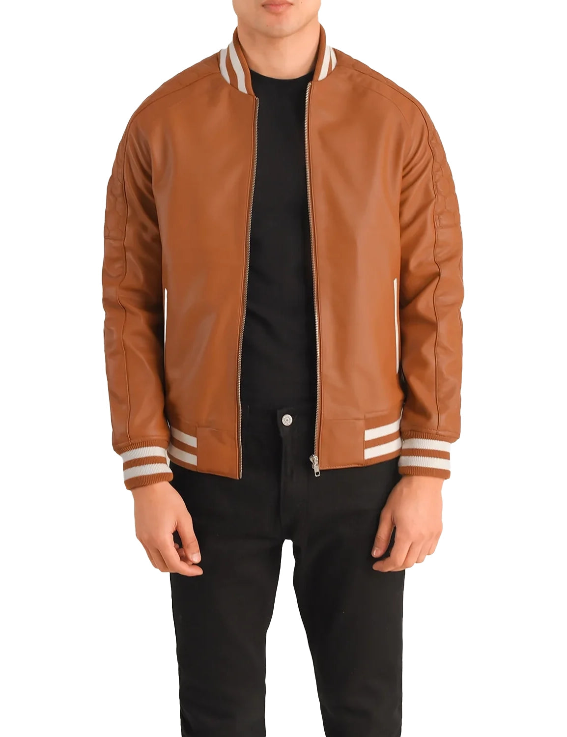Man’s Varsity Baseball Jacket Cotton Blend Letterman Jackets