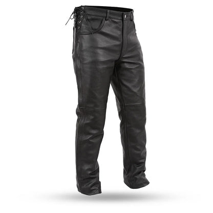 Milwaukee Leather Men’s Classic Black Motorcycle Riding Pants