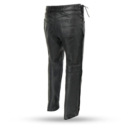 Milwaukee Leather Men’s Classic Black Motorcycle Riding Pants