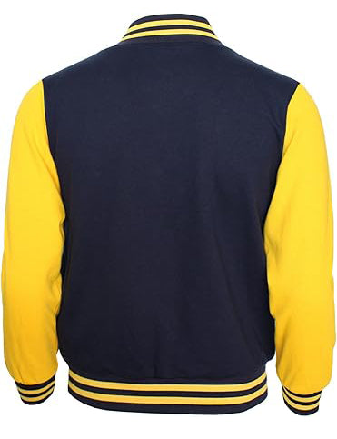 Man’s Varsity Baseball Jacket Cotton Blend Letterman Jackets