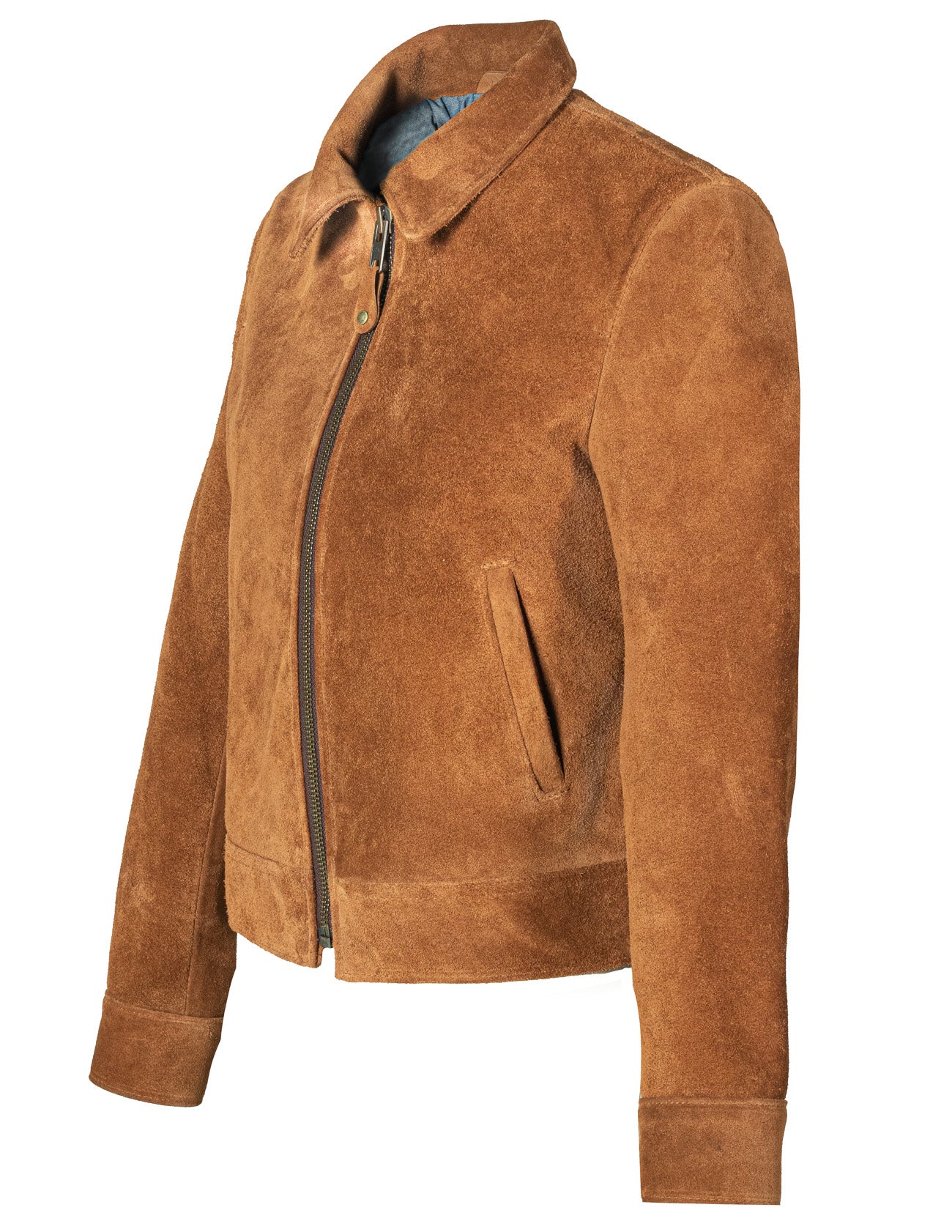 Saddle Suede Trucker Jacket