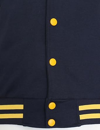 Man’s Varsity Baseball Jacket Cotton Blend Letterman Jackets