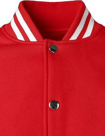 Man’s Varsity Baseball Jacket Cotton Blend Letterman Jackets