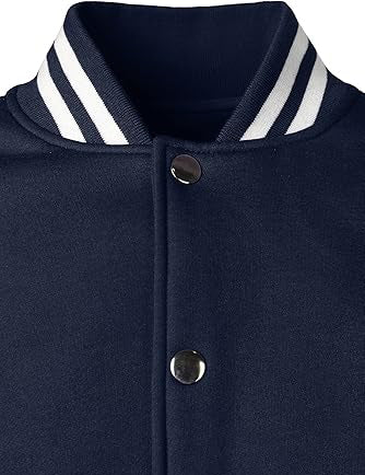Man’s Varsity Baseball Jacket Cotton Blend Letterman Jackets