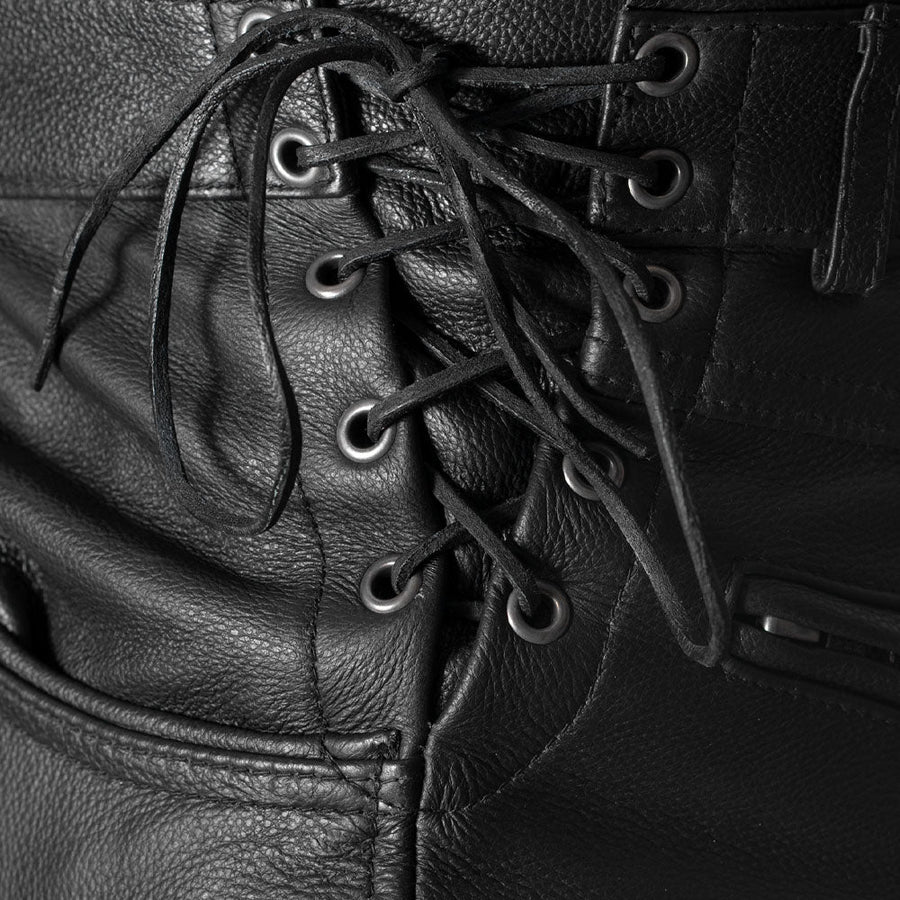 Milwaukee Leather Men’s Classic Black Motorcycle Riding Pants