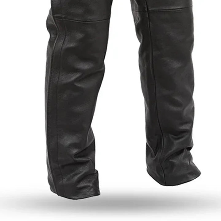 Milwaukee Leather Men’s Classic Black Motorcycle Riding Pants
