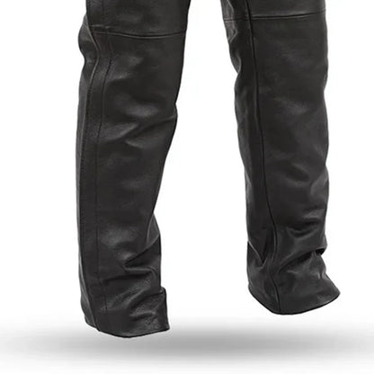 Milwaukee Leather Men’s Classic Black Motorcycle Riding Pants
