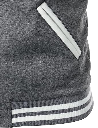 Man’s Varsity Baseball Jacket Cotton Blend Letterman Jackets
