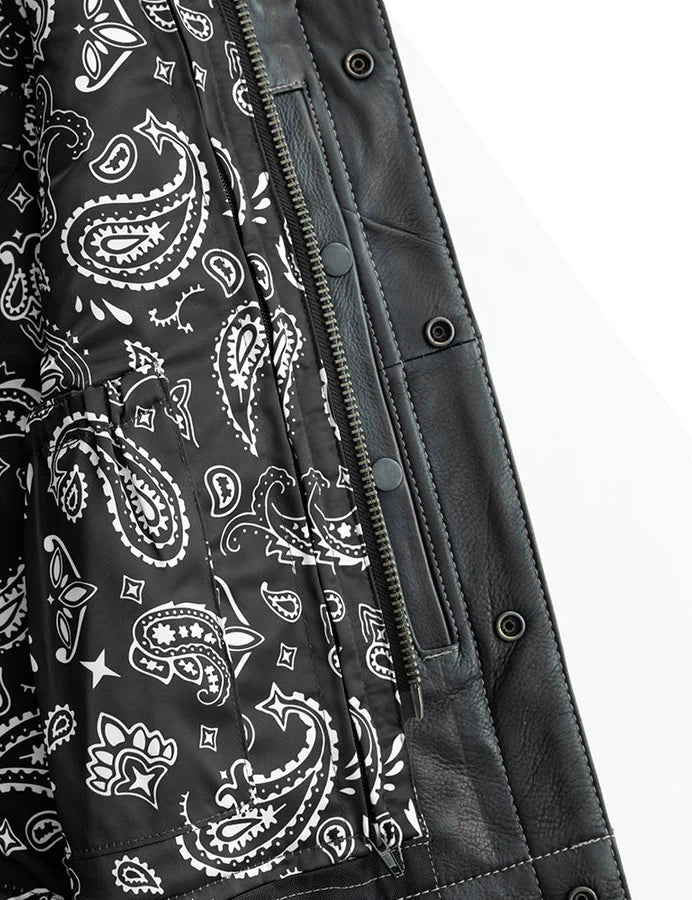 Milwaukee Leather Men’s Black Club Vest – Old Glory