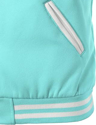 Man’s Varsity Baseball Jacket Cotton Blend Letterman Jackets