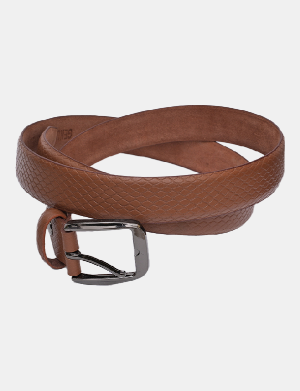 Men’s Brown Leather Belt