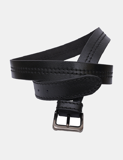 Men’s Black Genuine Leather Belt