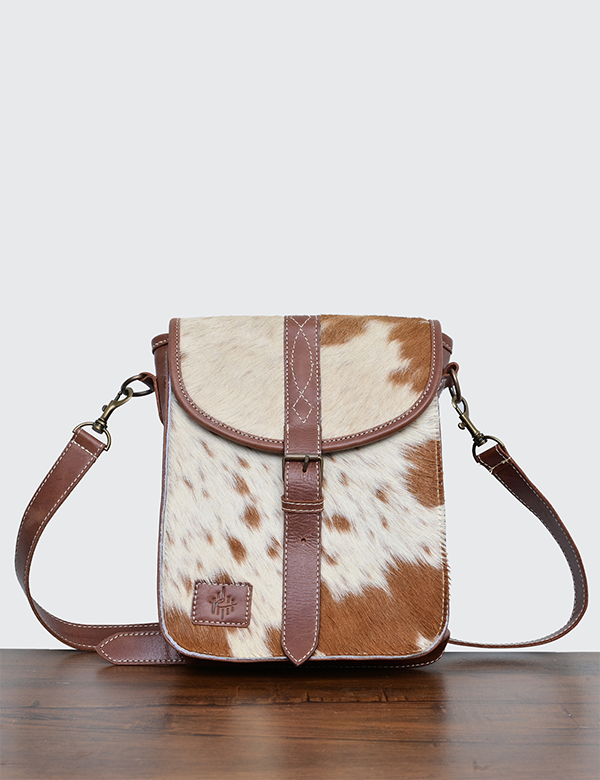 Hair on Cow Skin Leather Jacket for Women's