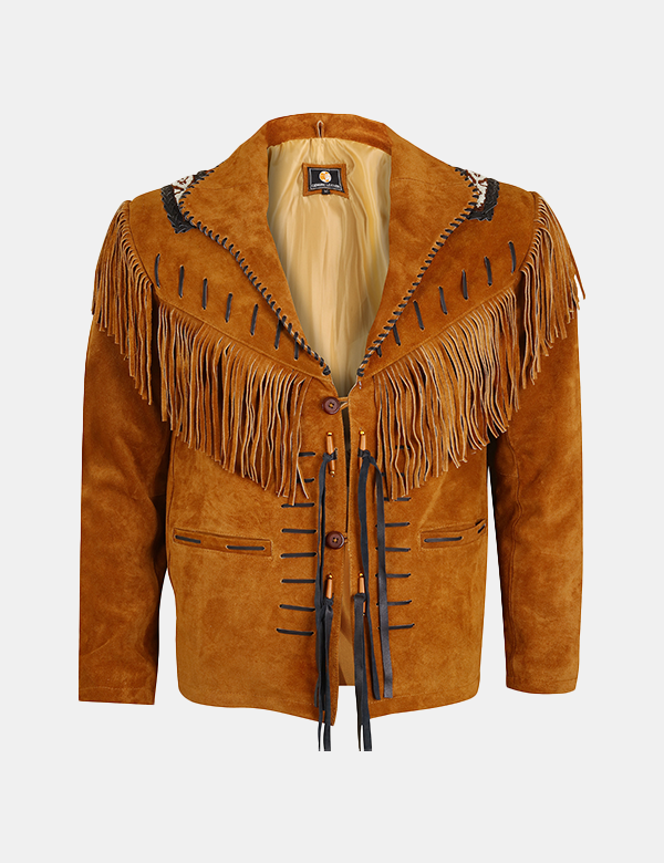 Mens Western Leather Shirt