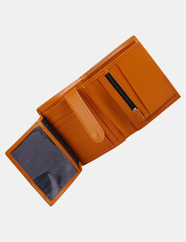 Mens Brown Leather Wallet