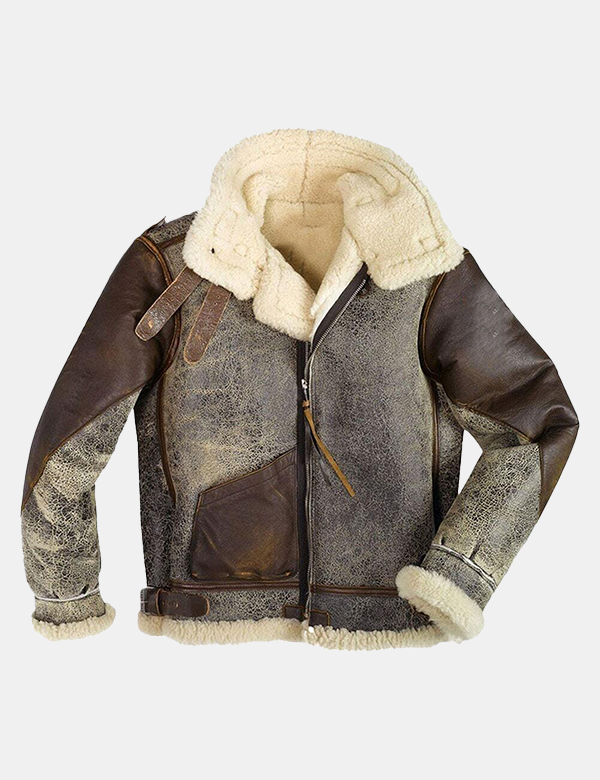 Men’s bomber Sheepskin Leather Jacket