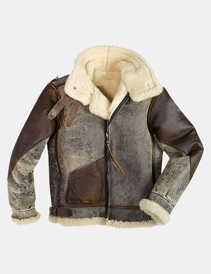 Men’s bomber Sheepskin Leather Jacket