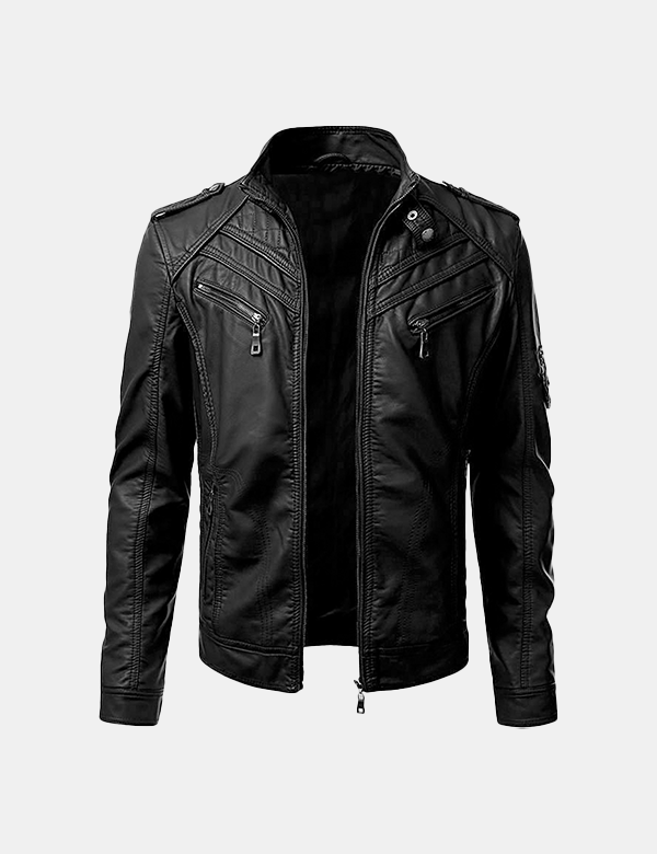Motorcycle jacket Leather For Men