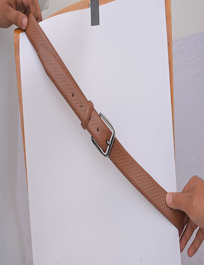 Men’s Brown Leather Belt