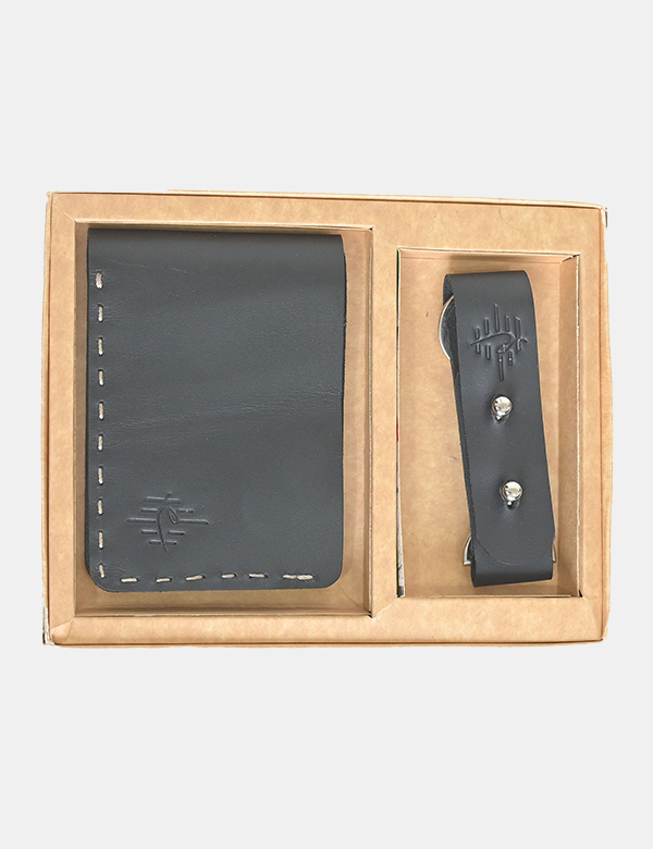 Fully Handmade Black Leather Wallet