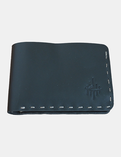 Fully Handmade Black Leather Wallet