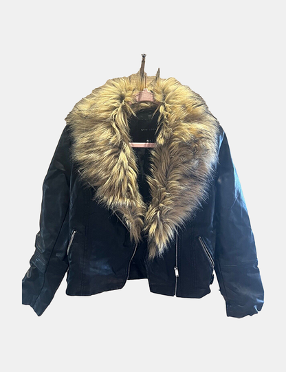Leather Black Moto Jacket