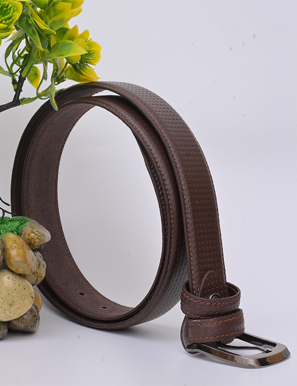 Men’s Brown Leather Belt