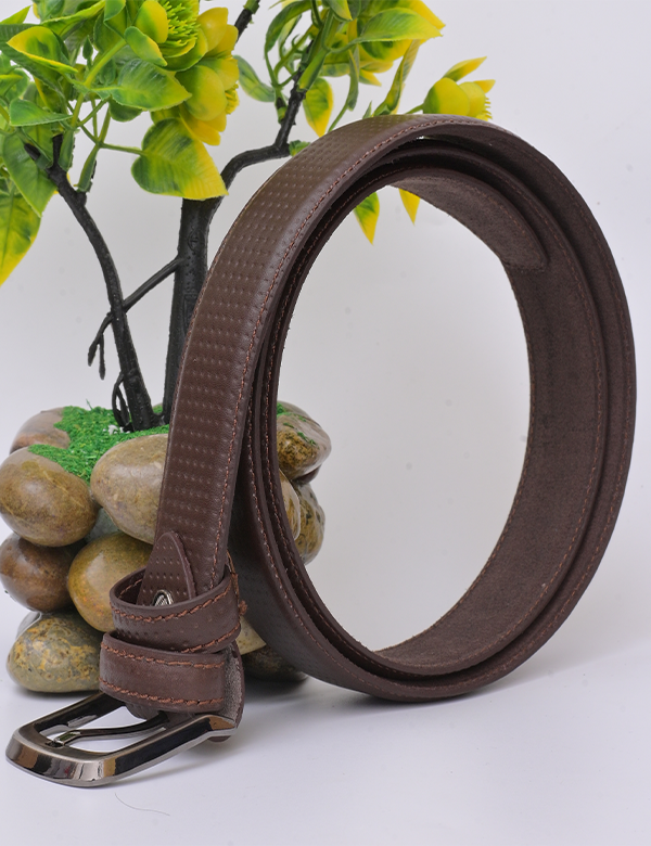 Men’s Brown Leather Belt