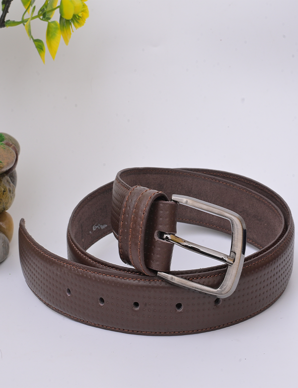 Men’s Brown Leather Belt