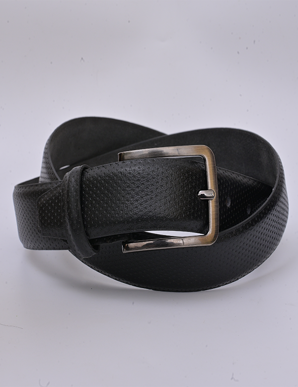 Men’s Black Leather Belt