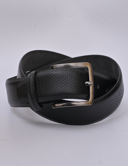 Men’s Black Leather Belt