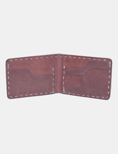 Handmade Leather Wallet Brown