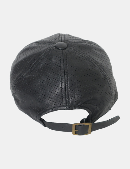 Leather Baseball Cap