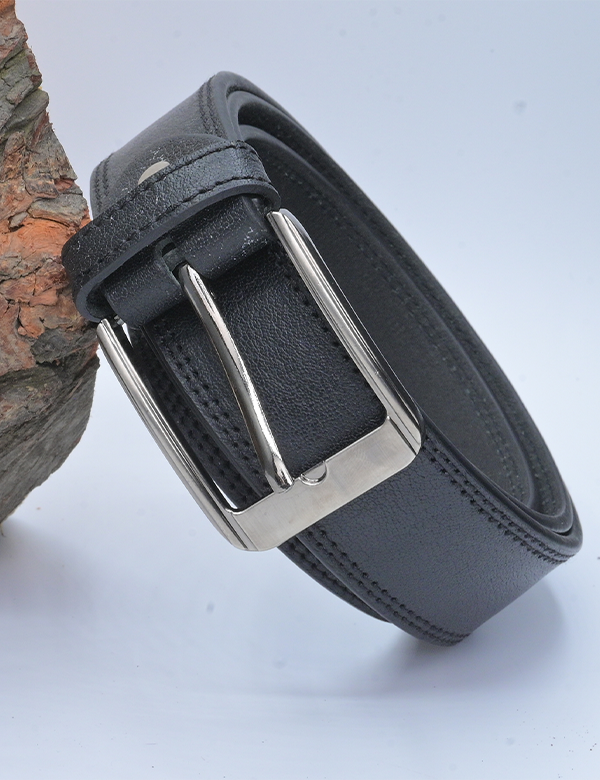 Men’s Black Genuine Leather Belt