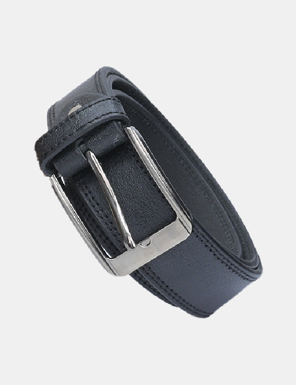 Men’s Black Genuine Leather Belt