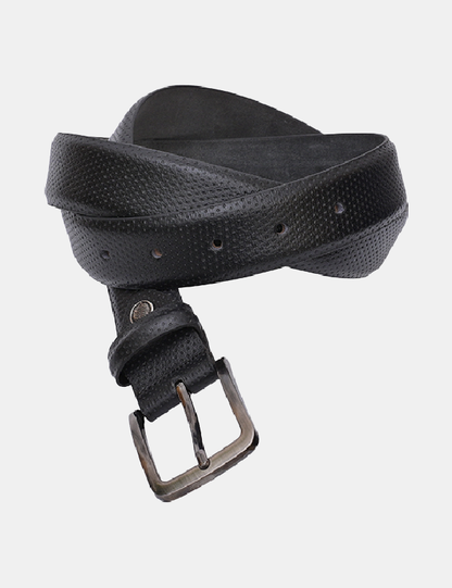 Men’s Black Leather Belt