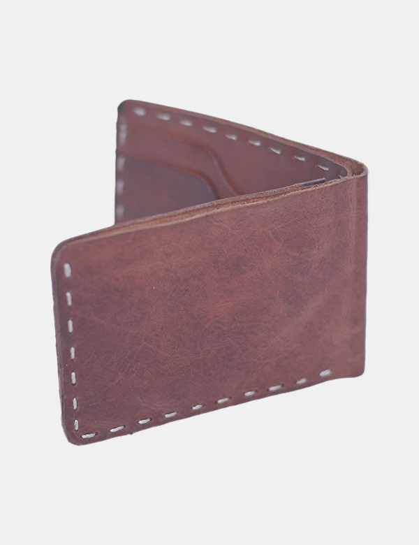 Handmade Leather Wallet Brown
