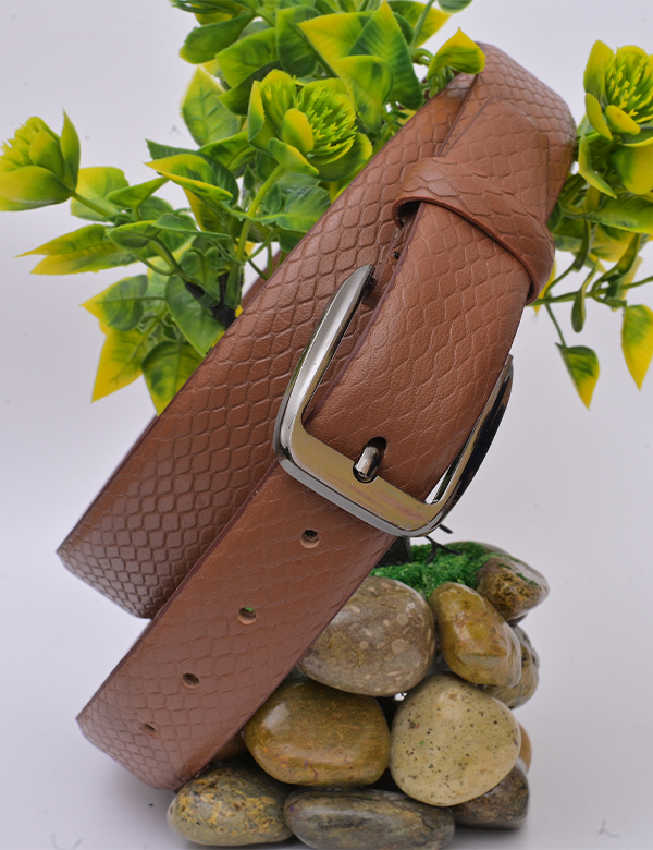 Men’s Brown Leather Belt