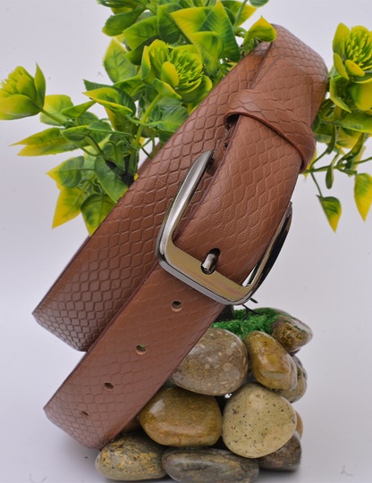 Men’s Brown Leather Belt