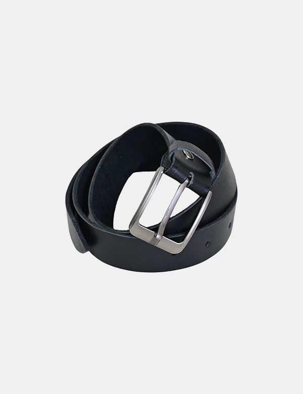 Handmade Black Genuine Leather Belt