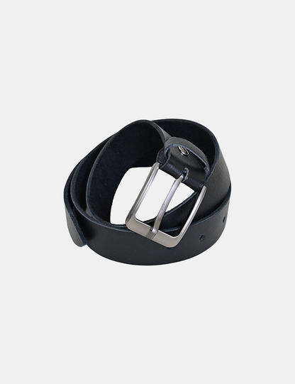 Handmade Black Genuine Leather Belt
